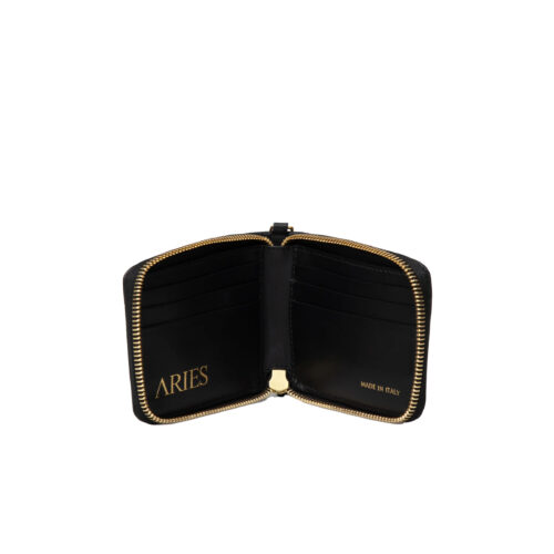 PORTAFOGLI ARIES BOBBY LEATHER WALLET STAR10021.BLK