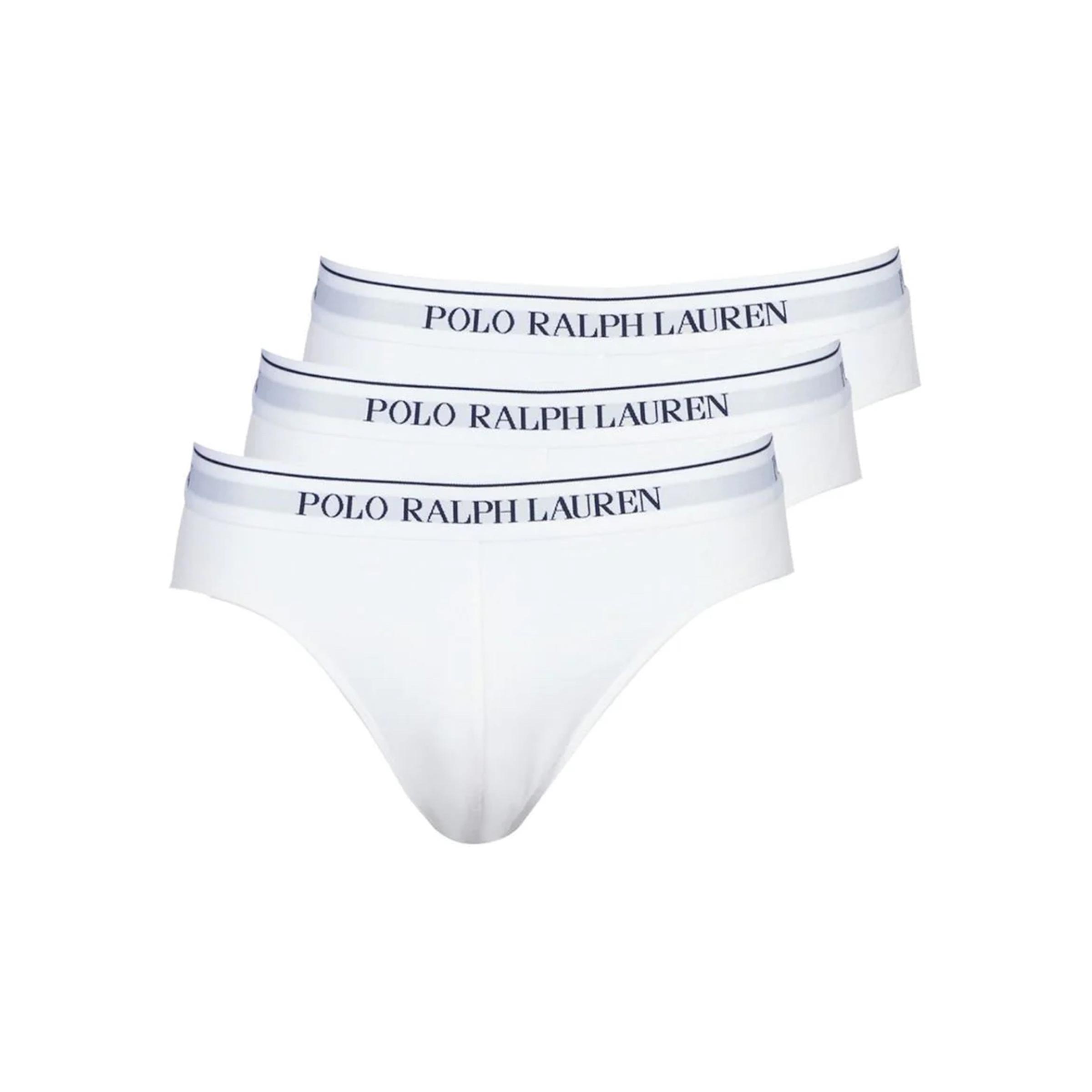 SLIP UOMO POLO RALPH LAUREN LOW RISE BRF 3 PACK BRIEF 714835884001