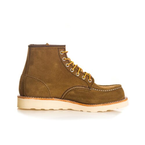RED WING SHOES 6 MOC OLIVE MOHAVE 8881 08881D
