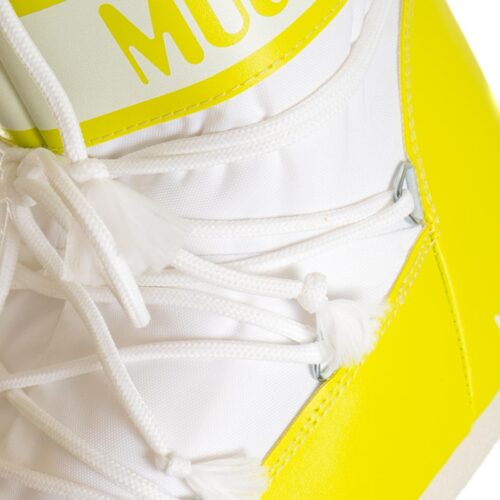 MOON BOOT ICON LOW NYLON CYBER LIME/WHITE 80D1409340-BA01