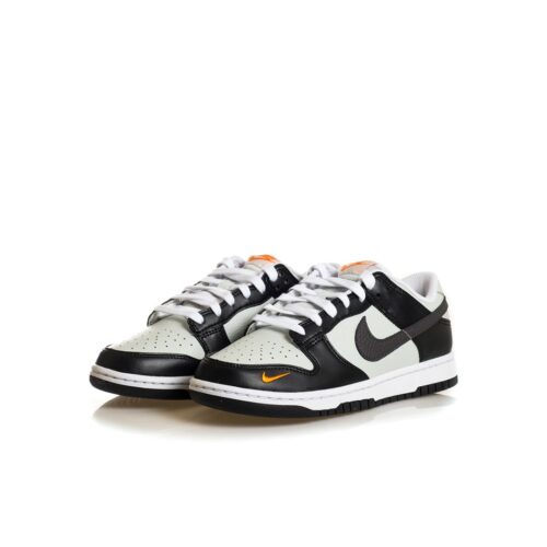 NIKE DUNK LOW BLACK TOTAL ORANGE MINI SWOOSH FBN7808-001