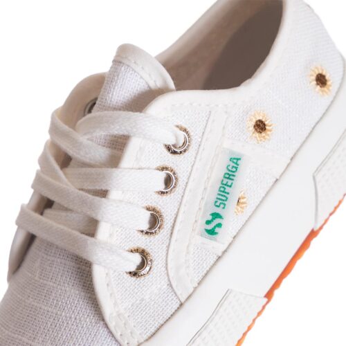 SUPERGA KIDS EMBROIDERY LINEN SUNFLOWER S8136ZW.A03