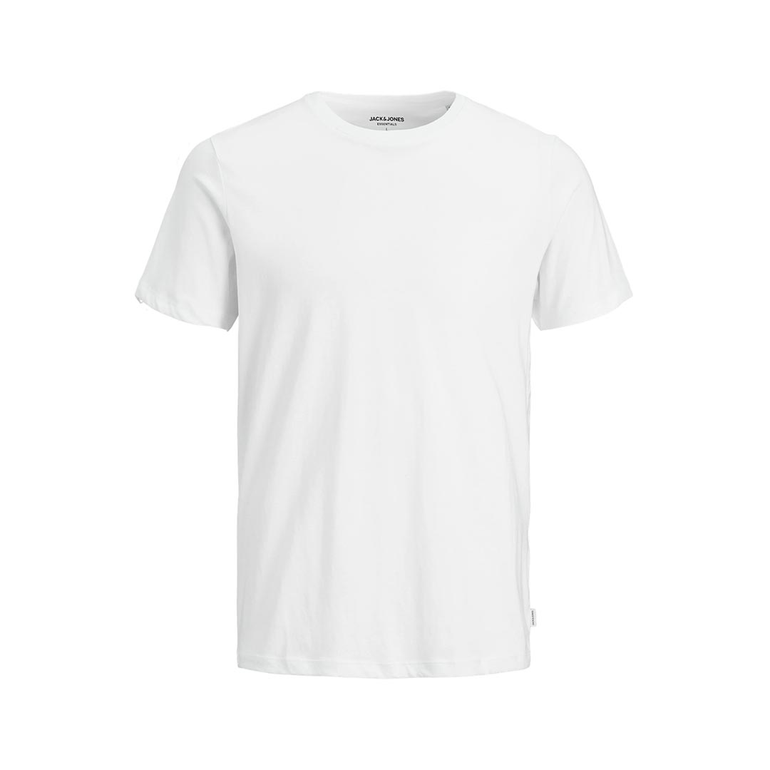 JACK&JONES JJEROGANIC BASIC TEE SS O-NECK NOOS 12156101.WHITE