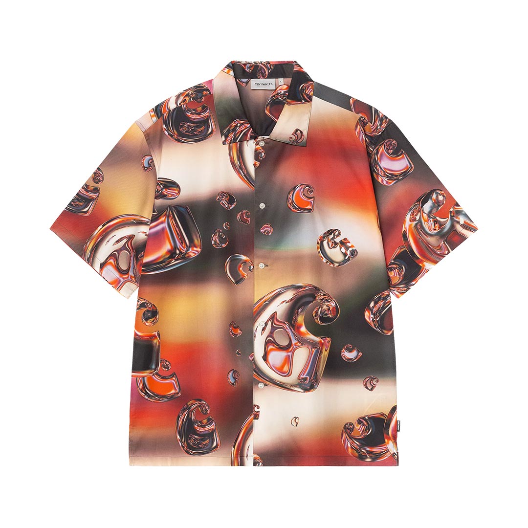 CARHARTT WIP S/S SOLAR CHROME SHIRT I035155.32L.XX.03