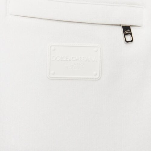 DOLCE&GABBANA BERMUDA JOGGING CON PLACCA GVUZATG7NTZW0800