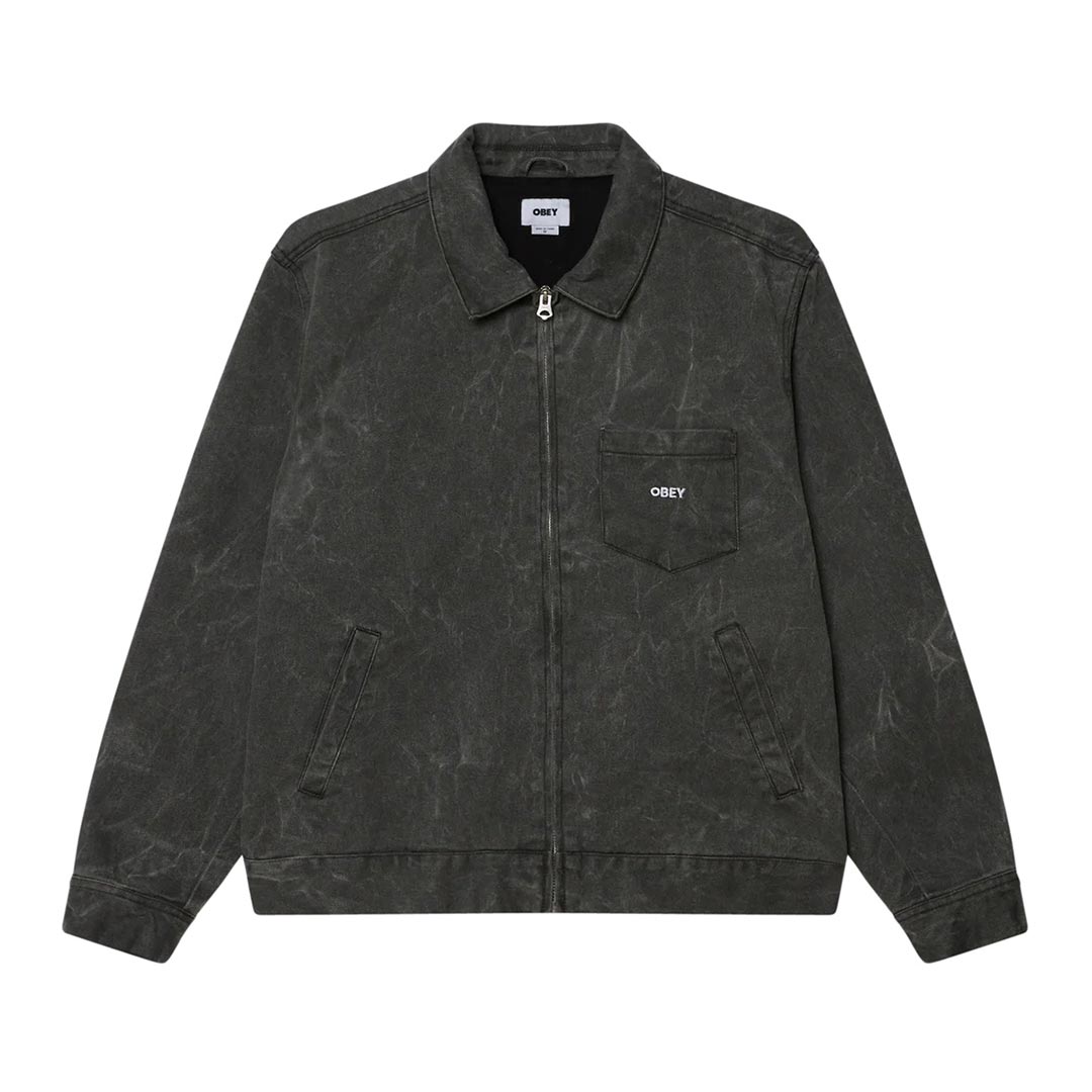 OBEY WORKMAN ZIP JACKET 121800599