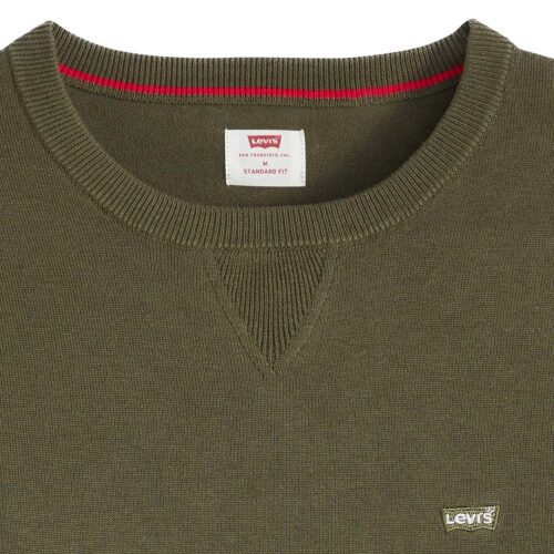 LEVI'S RED LIGHTWEIGHT HM SWEATER A7207-0025