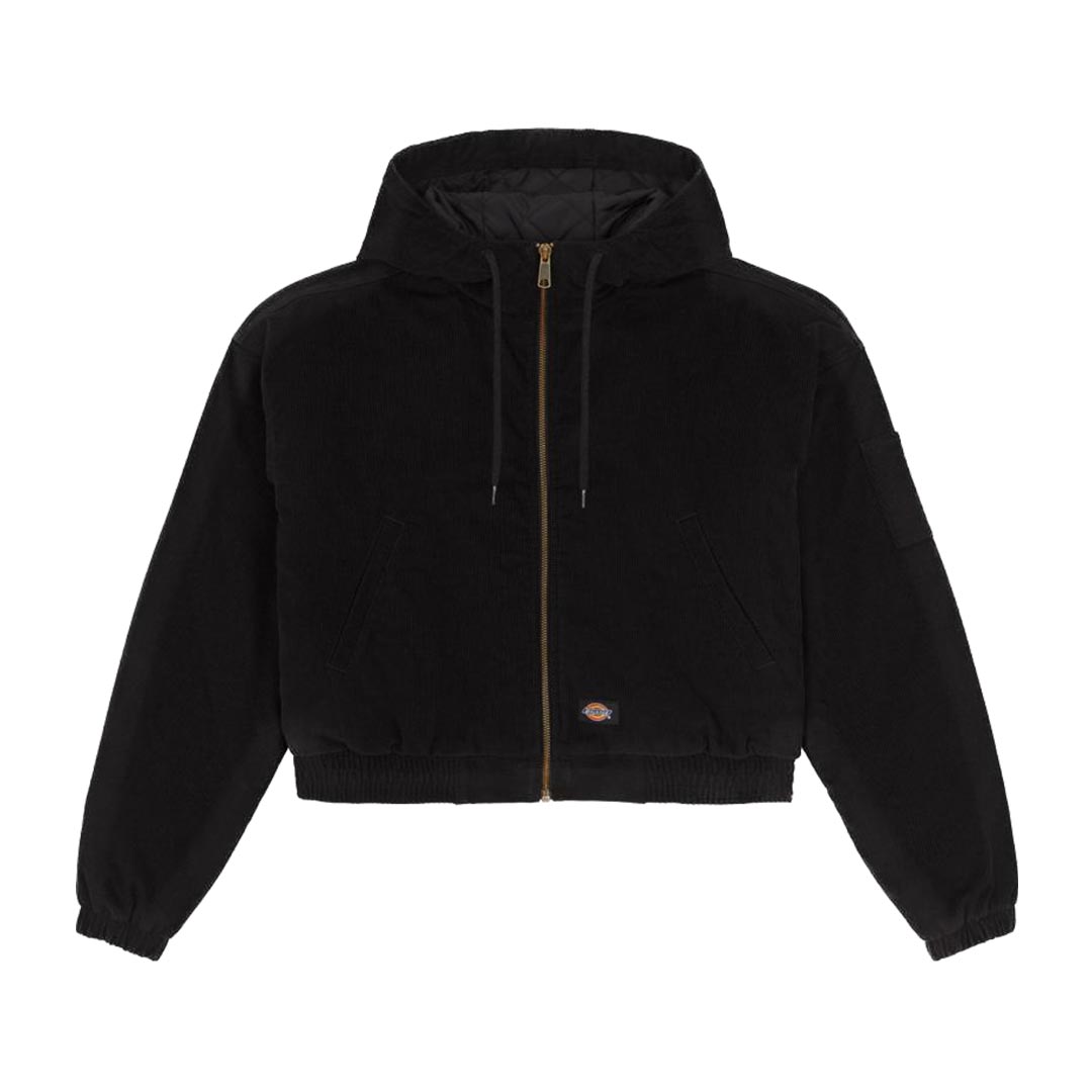 DICKIES CORDUROY HOODED JACKET DK0A4Z4HBLK