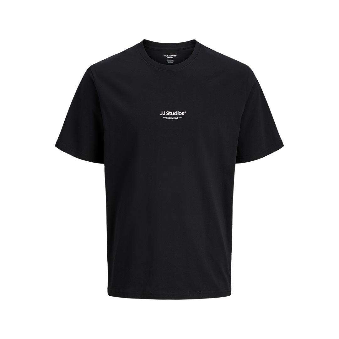 JACK&JONES JJESOHO TEE SS CREW NECK NOOS 12279577.BLACK