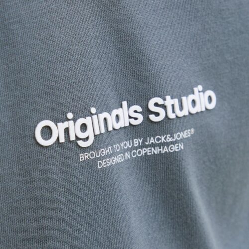 JACK&JONES JORVESTERBRO TEE SS CREW NECK NOOS 12242827.STORMY