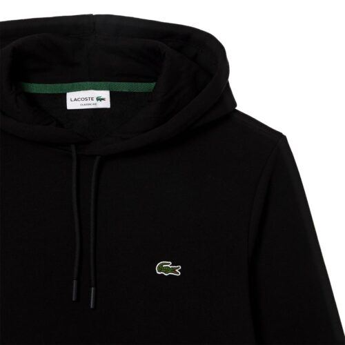 LACOSTE FELPA CON CAPPUCCIO IN PILE SH9623.031