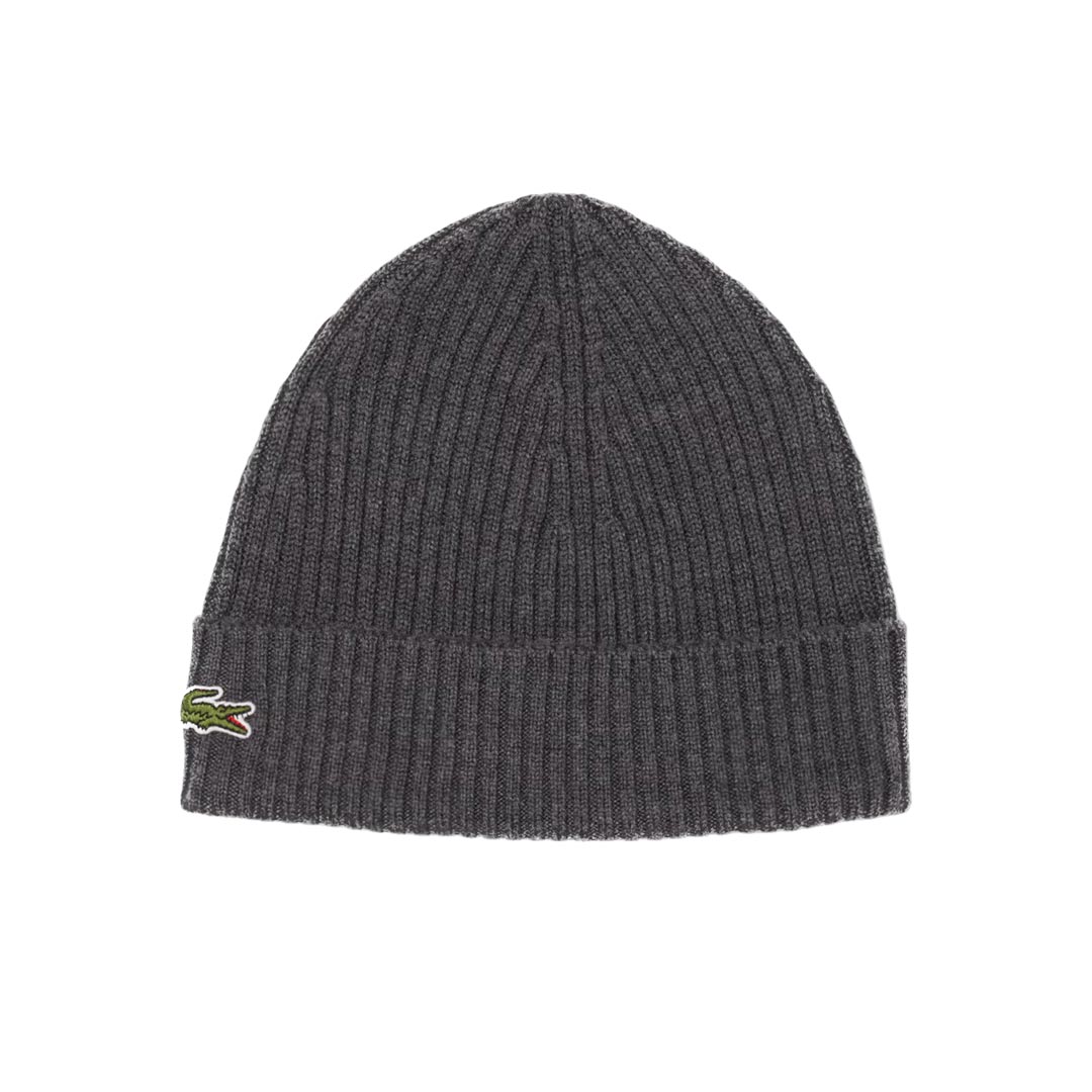 LACOSTE BERRETTO IN LANA SPAZZOLATA A COSTINE RB0001.050