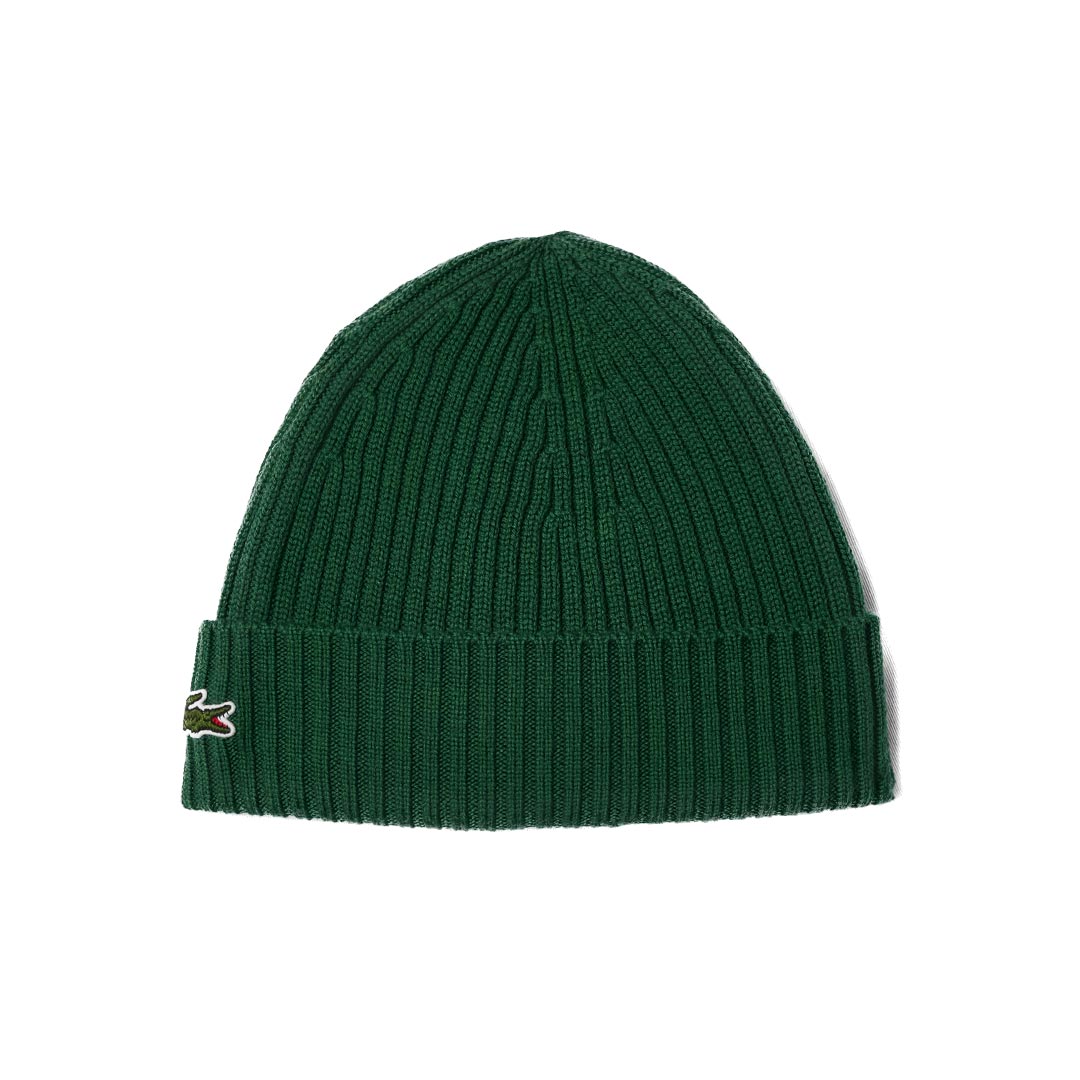 LACOSTE BERRETTO IN LANA SPAZZOLATA A COSTINE RB0001.050