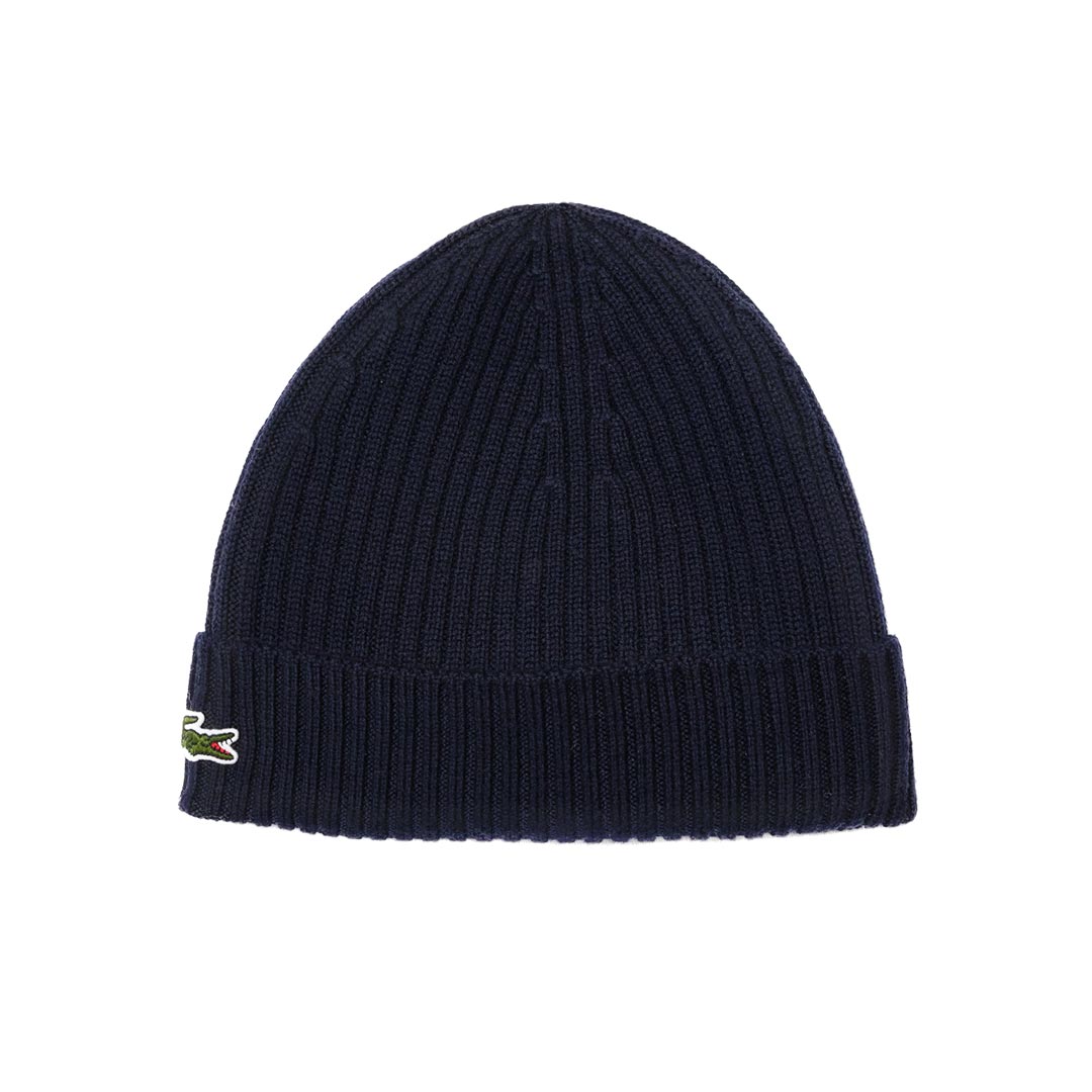 LACOSTE BERRETTO IN LANA SPAZZOLATA A COSTINE RB0001.166