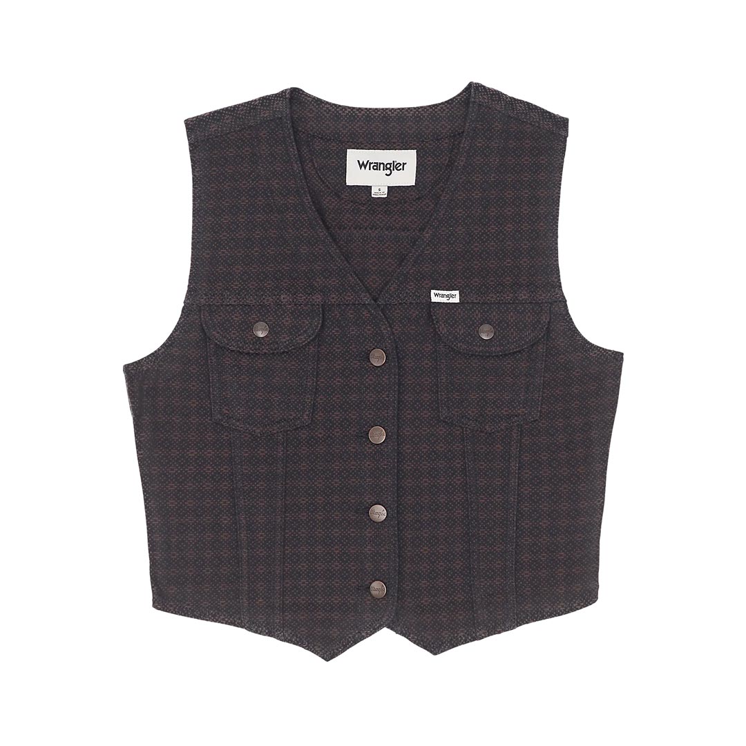 WRANGLER VEST MAHOGANY 112371600