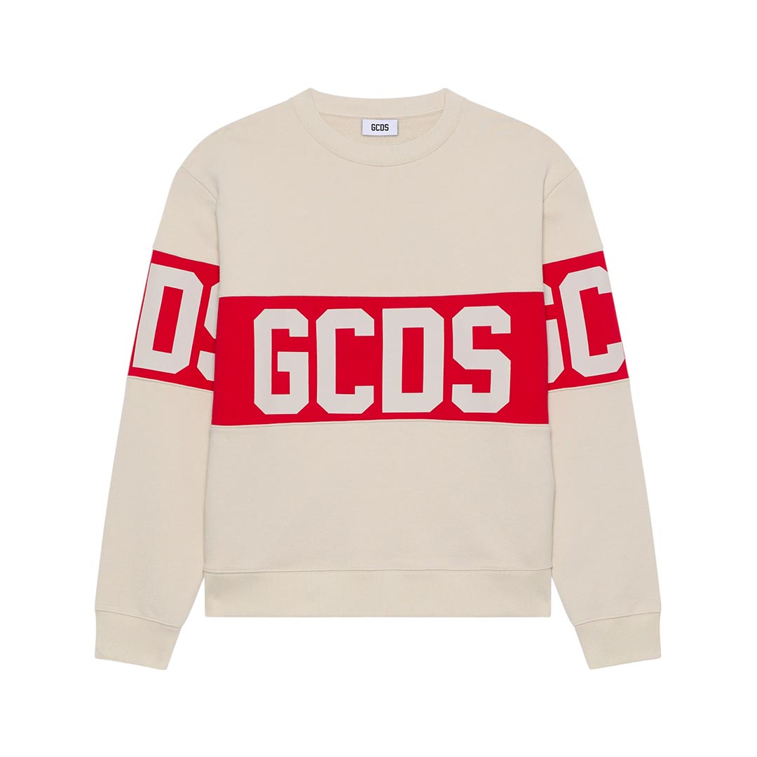 GCDS BAND LOGO CREWNECK B1XM1511JD1.15
