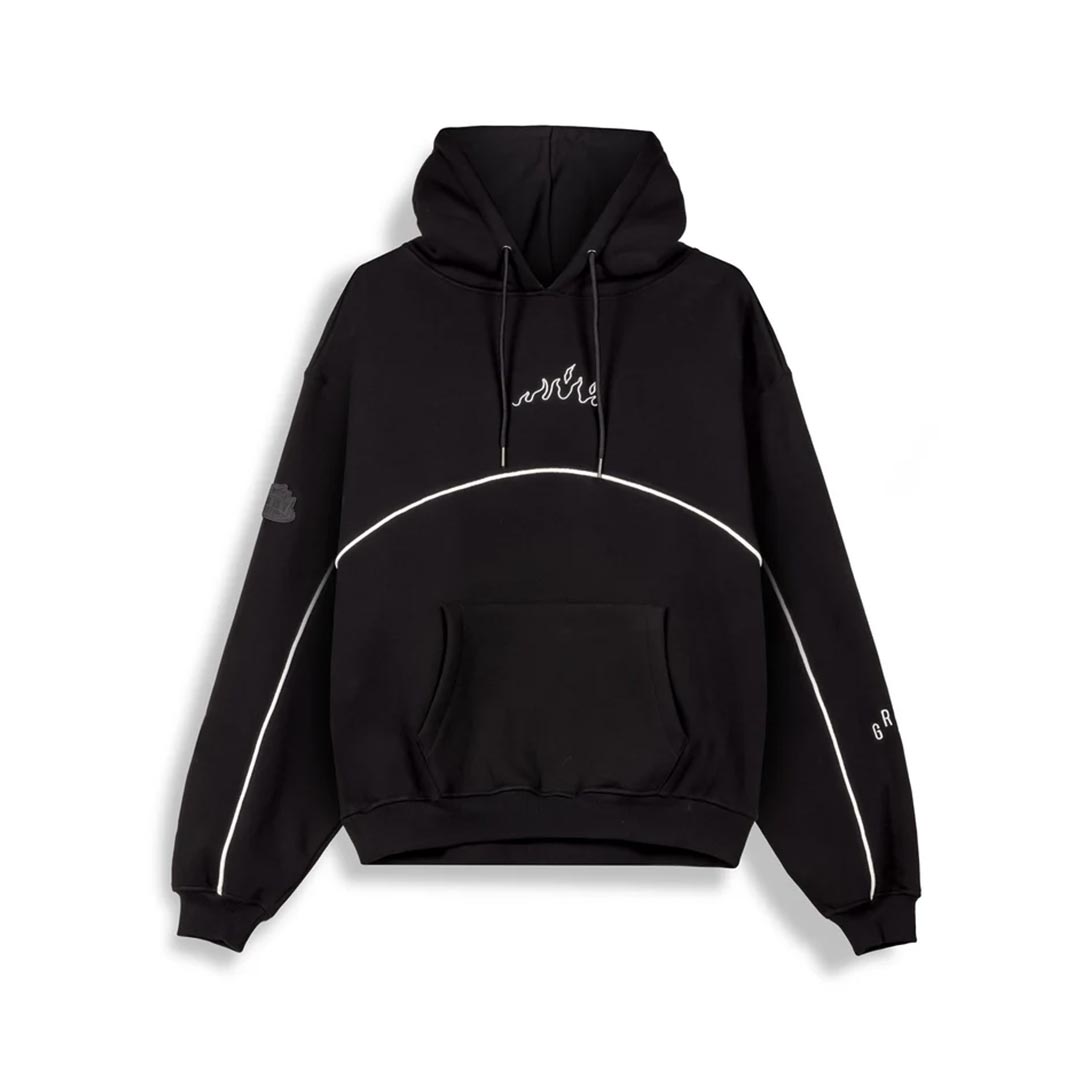 GRIMEY INFAMOUS BOXY HOODIE GCH652.BLK