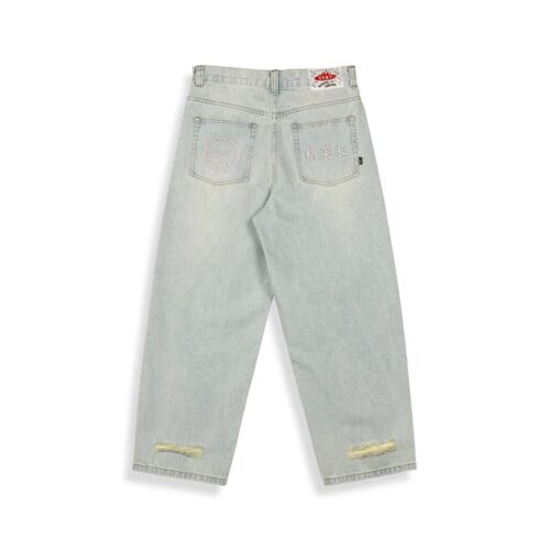 GRIMEY ROYAL PAW BIG BOY DENIM PANTS GBBDJ292.WLBLU
