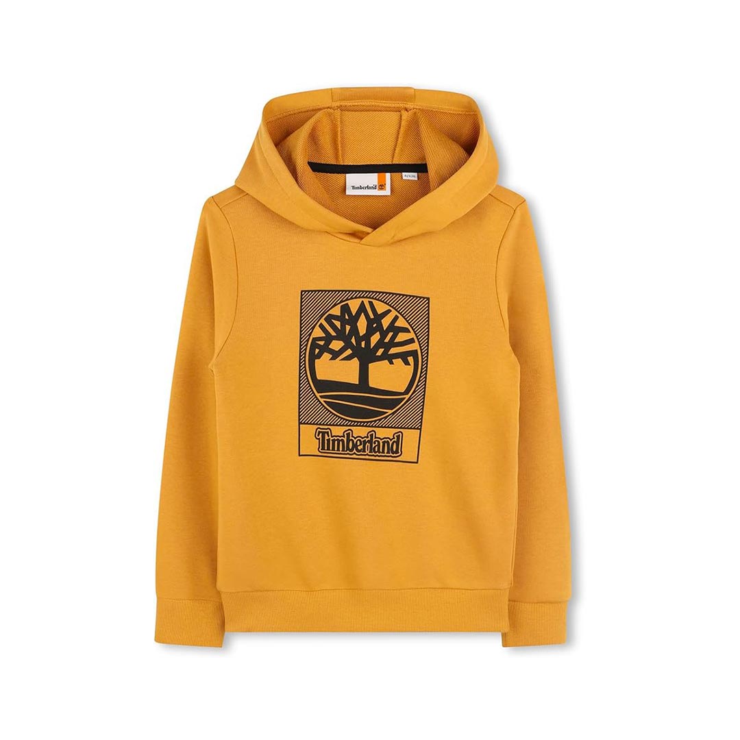 TIMBERLAND FELPA CON CAPPUCCIO T60383.BEIGE