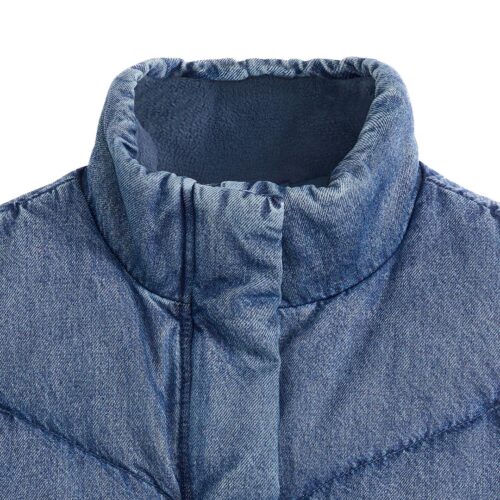 LEVI'S RED WESTERN BUBBLE VEST CITY WORN OW A8526-0005