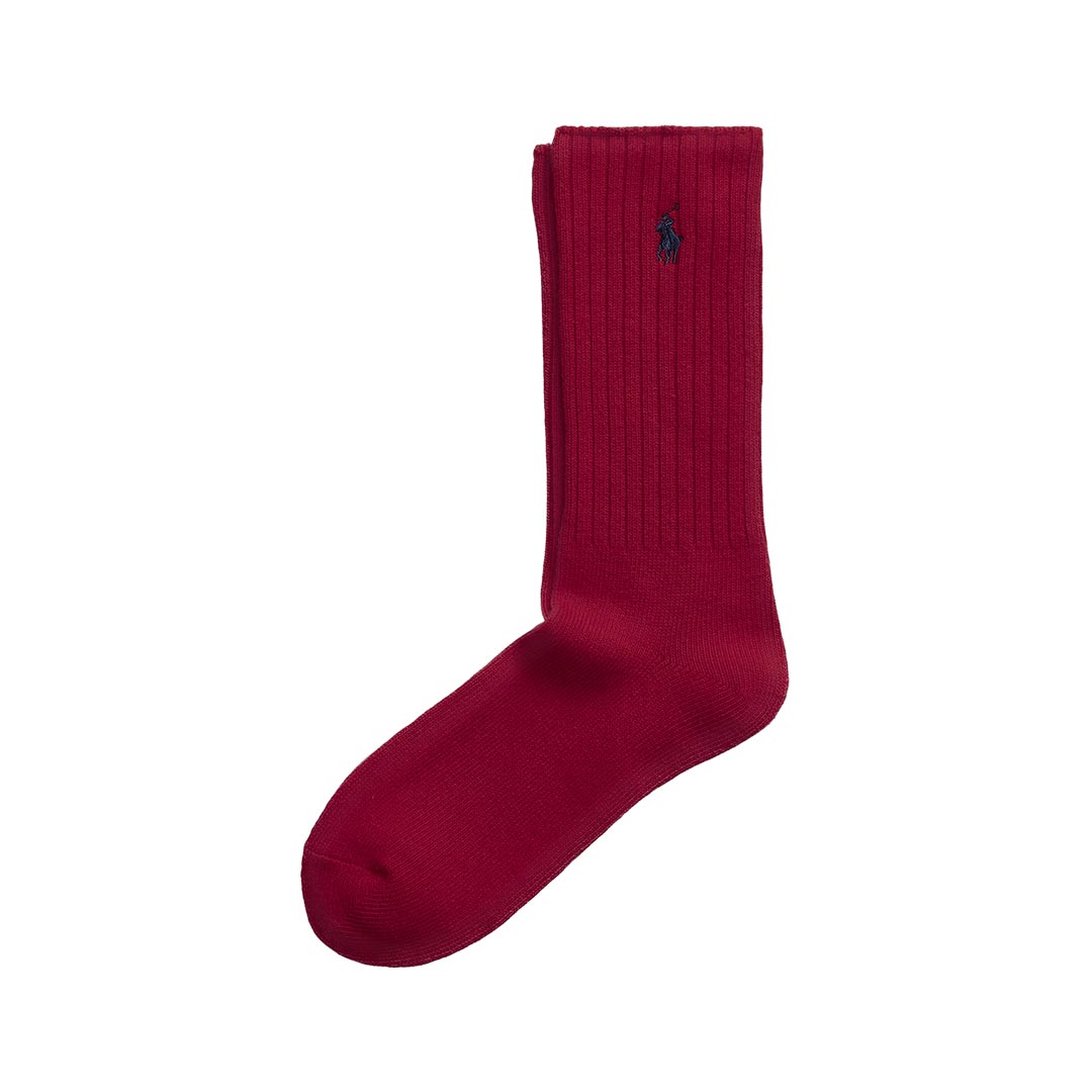 POLO RALPH LAUREN RIB CREW-CREW SOCK-SINGLE 449901986020