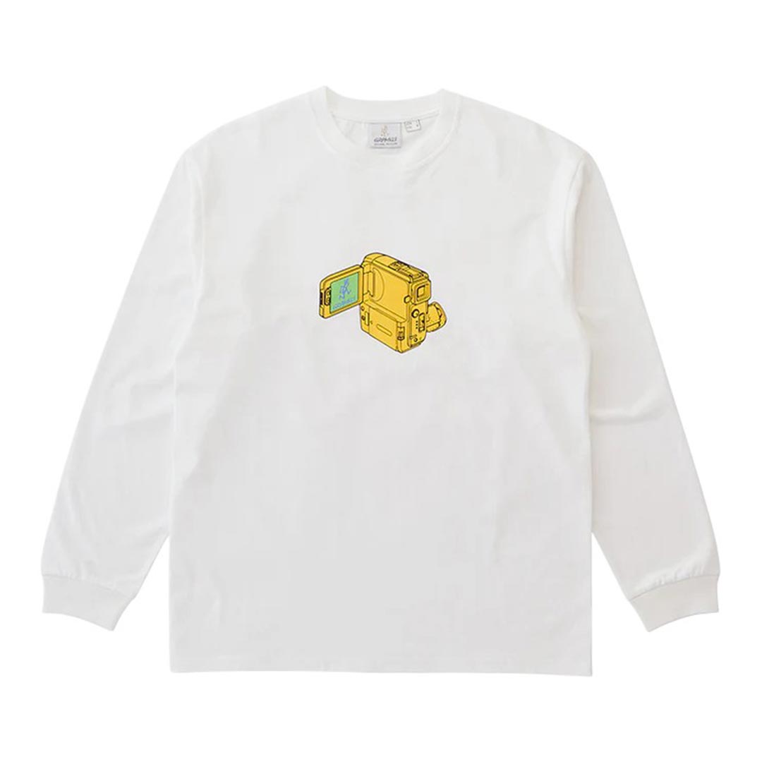 GRAMICCI CAMCORDER L/S TEE T130.WHT
