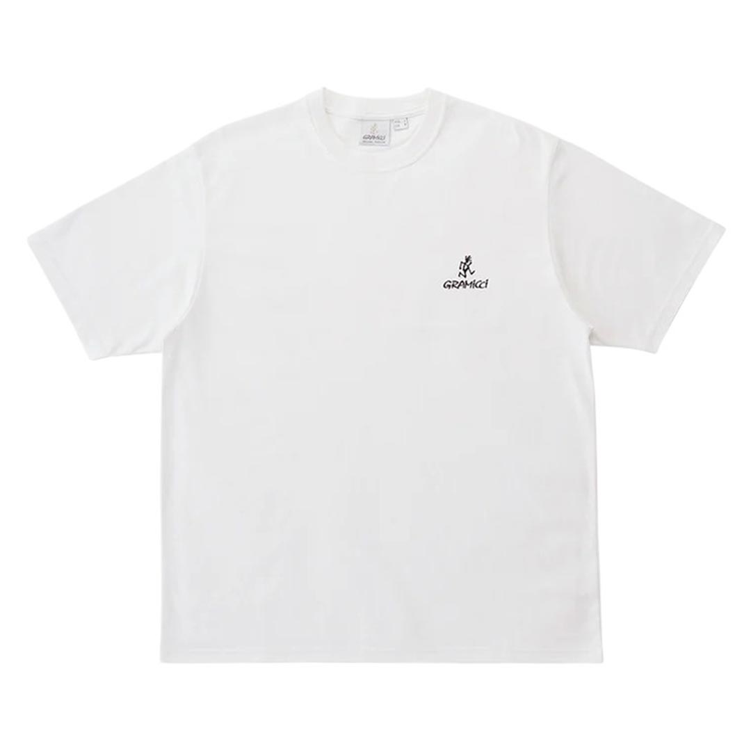GRAMICCI ONE POINT LOGO TEE T096.WHT