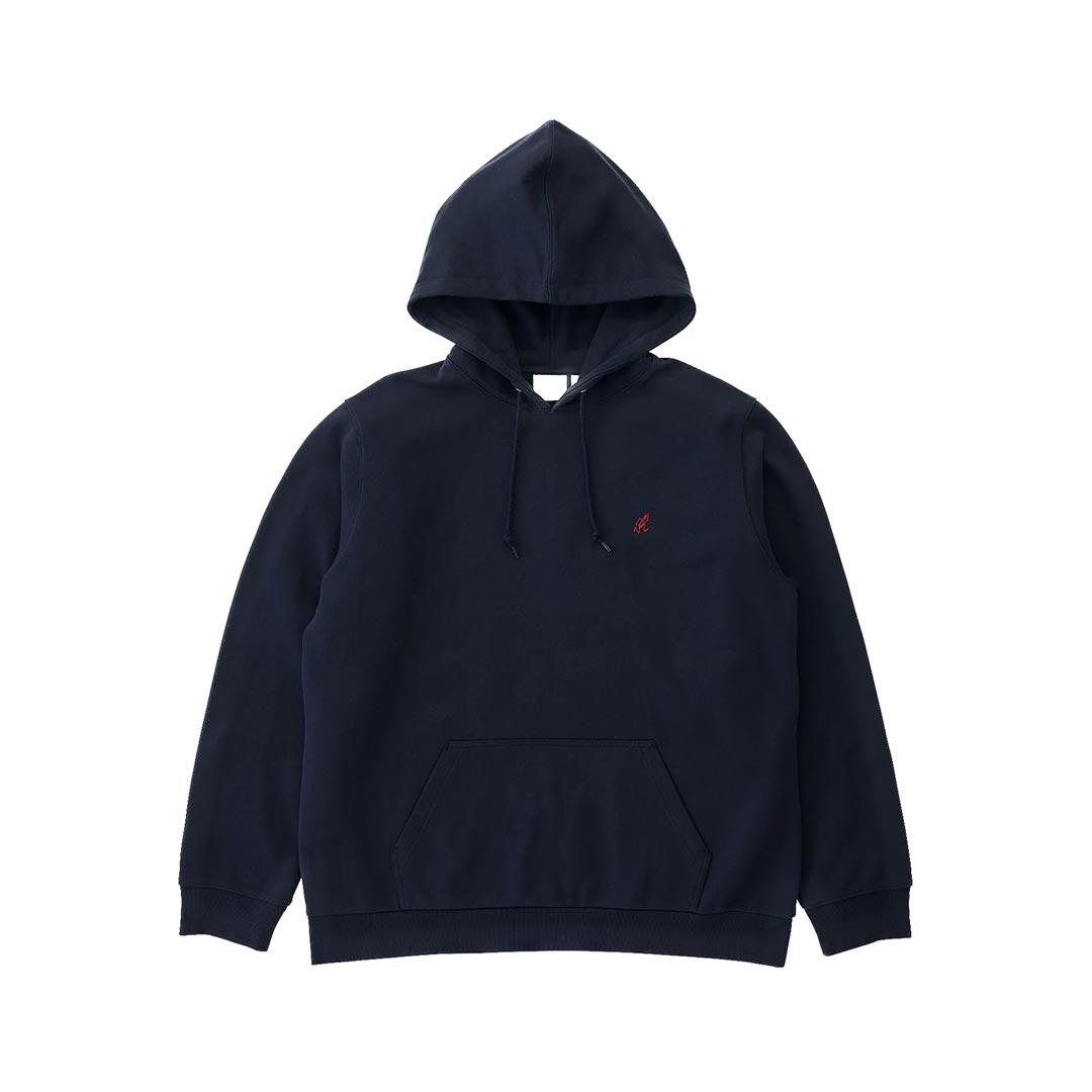 GRAMICCI ONE POINT HOODED SWEATSHIRT G309-FT.NVY