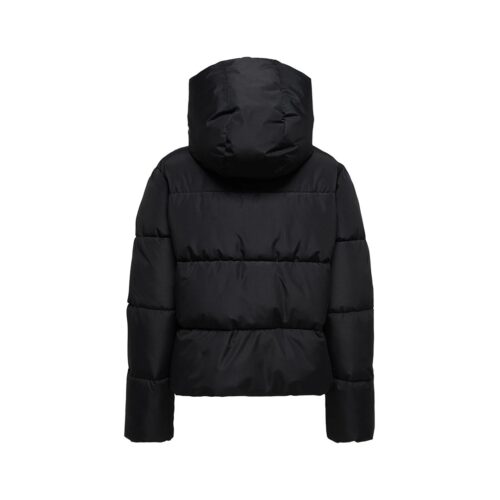 ONLY ONLJUTA LIFE SHORT PUFFER 15365799.BLACK