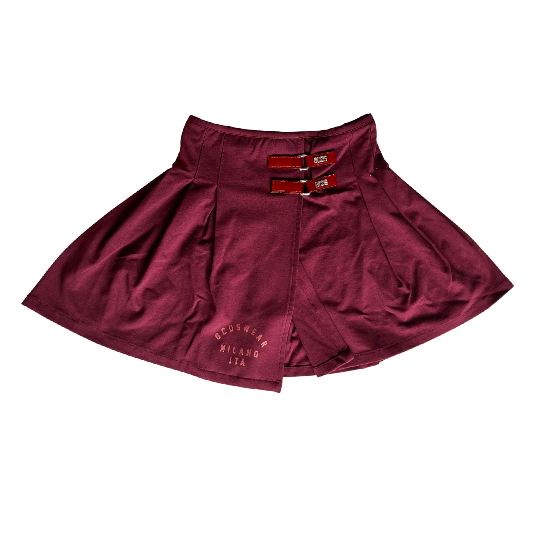 GCDS PLEATED MINI SKIRT B2CW3206KJ7.49