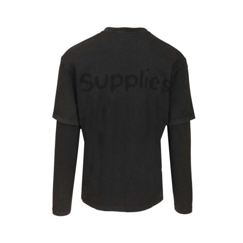 AMISH T-SHIRT L/S DOUBLE UNISEX AMU145CN202154.C0020