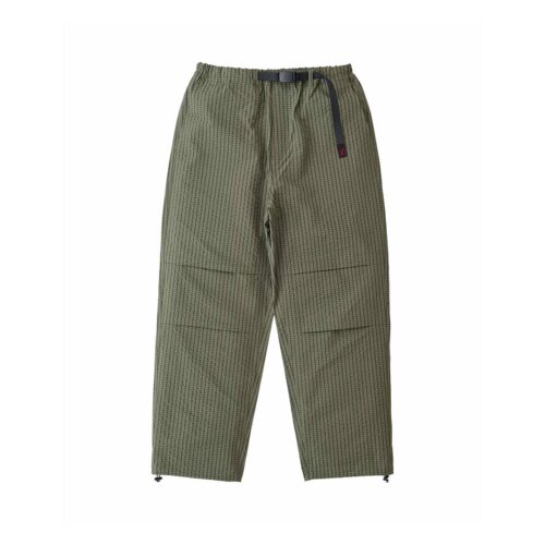 GRAMICCI NORTHSIDE PLAID PANT P010.OLIVE
