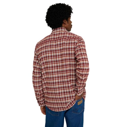 WRANGLER WILL SHIRT FIRED BRICK 112378523