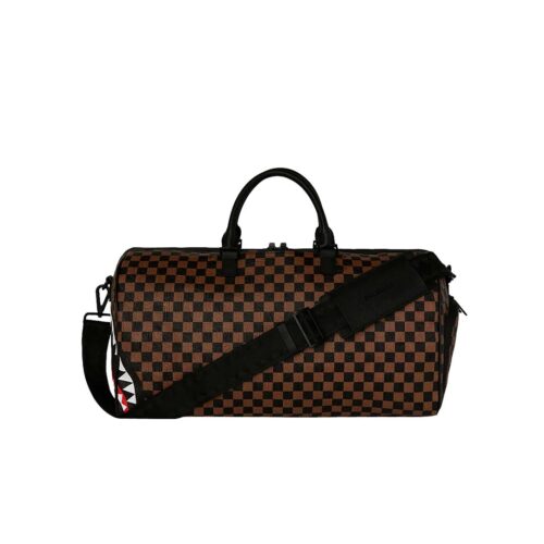 SPRAYGROUND CHECK 2 EMBOSS DUFFLE 910D8235NSZ