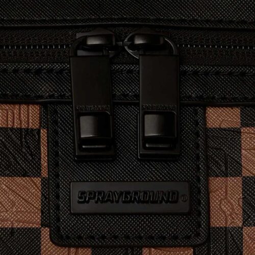 SPRAYGROUND CHECK 2 EMBOSS DUFFLE 910D8235NSZ