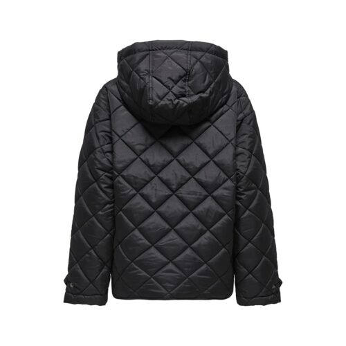 ONLY ONLJULIET QUILTED HOOD JACKET 15366264.BLK