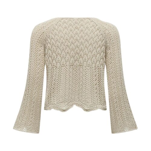 ONLY ONLNOLA LIFE 3/4 PULLOVER 15233173.FEATHER