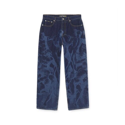 IUTER BATTLE LASER BAGGY DENIM PANTS 26SIDP11.RNS