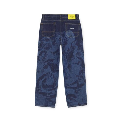 IUTER BATTLE LASER BAGGY DENIM PANTS 26SIDP11.RNS