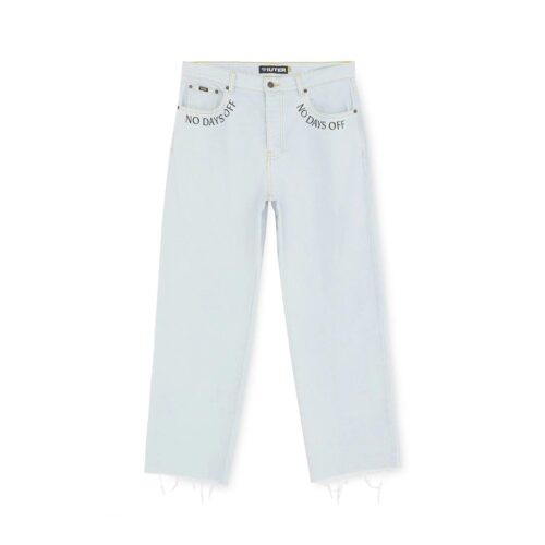 IUTER FRINGED BAGGY DENIM PANTS 26SIDP50.STNW