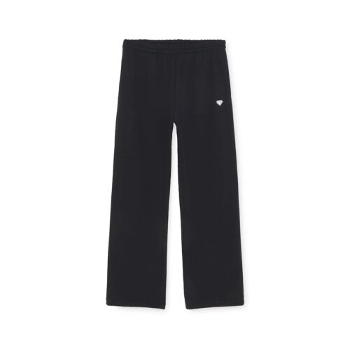 IUTER LOGO WIDE LEG SWEATPANTS 26SISP01.BLK