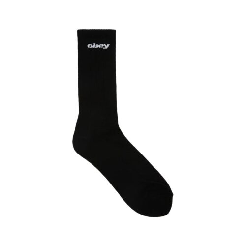OBEY SPORTS LOGO SOCKS 100260197.BLK