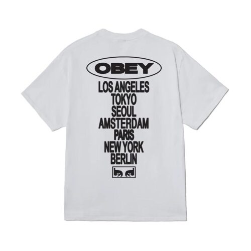 OBEY GLOBAL IMPACT TEE 165264310.WHT