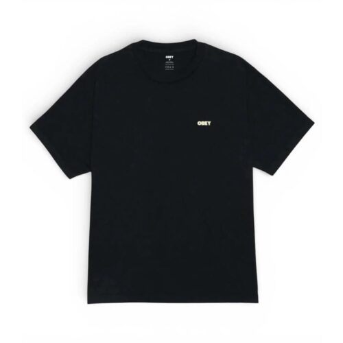 OBEY HEAT MAP ICON TEE 168024356.BLK