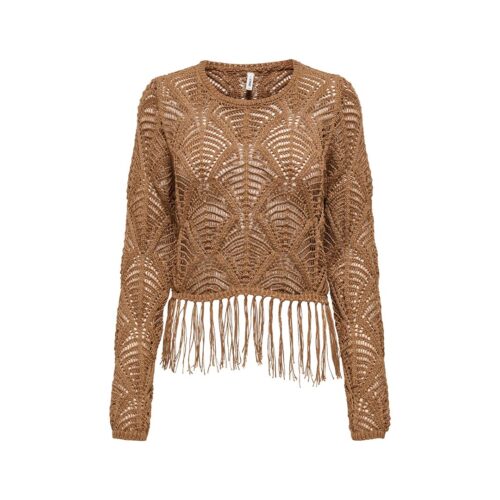 ONLY ONLLEONIE LS STRUCTUR FRING ONECK 15362968.FOXTROT