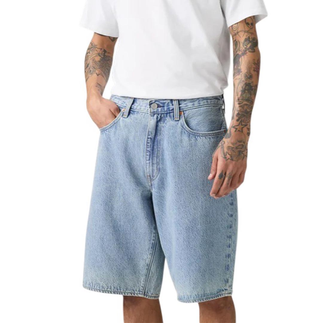 LEVI S RED 478 BAGGY SHORTS MY POCKETS FULL SHORTS 001JM-0006