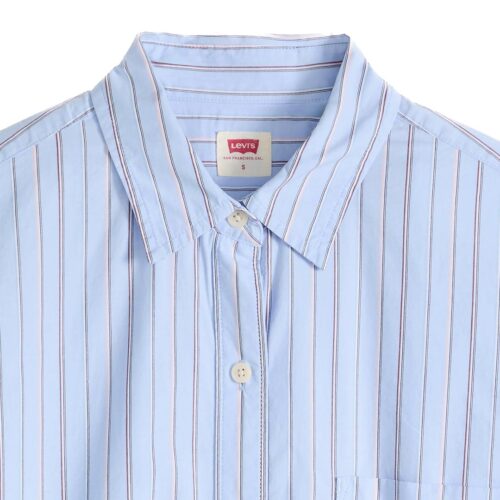 LEVI S RED HARLIE BOYFRIEND SHIRT 001HM-0014