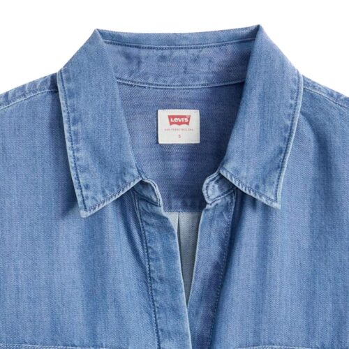 LEVI S RED ELAINE UTILITY SHIRT 005NJ-0008