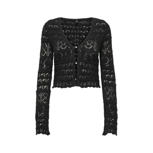 ONLY ONLCOLETTE LS V-NECK CARDIGAN KNT 15364859.BLK