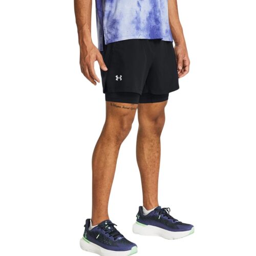 UNDER ARMOUR UA LAUNCH 5IN 2IN1 SHORTS 1382640.001